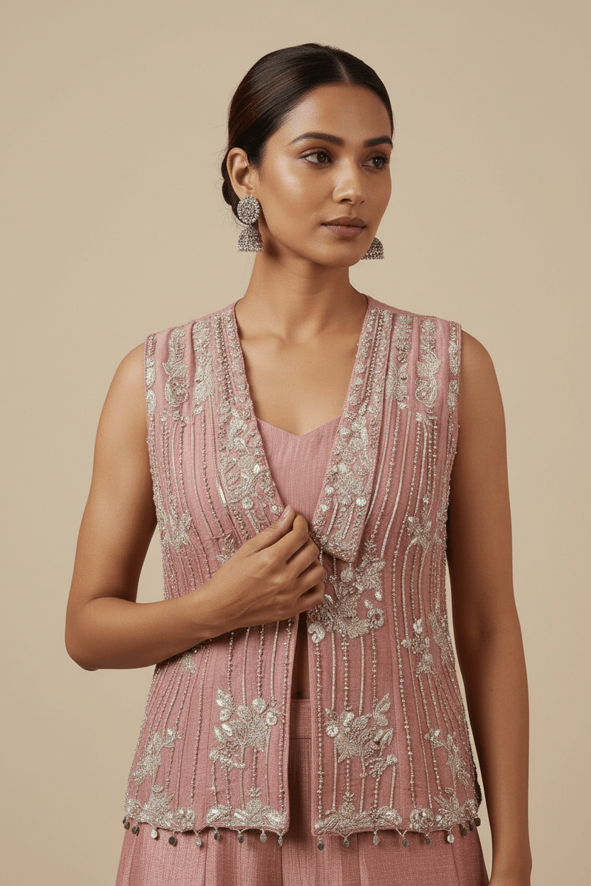 Khushi - Indo Western Plazzo Set