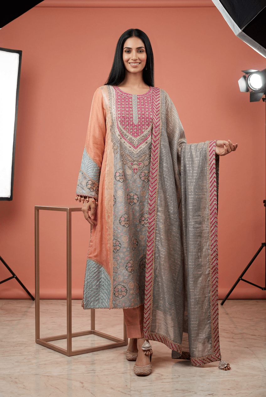 Muskaan - Silk Suit Set